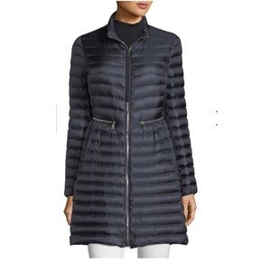 Moncler coat in the style “longue saison”